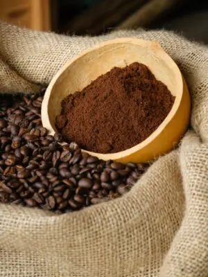 Café moulu 90 Arabica 10 robusta